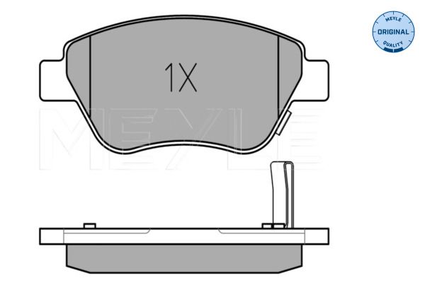 Brake Pad Set, disc brake-1