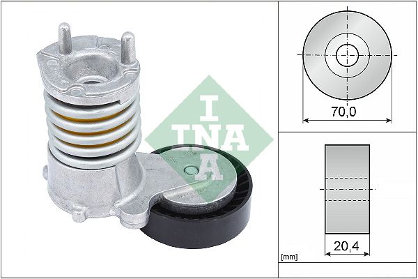 SCHAEFFLER INA 534 0274 10 Belt tensioner, v-ribbed belt