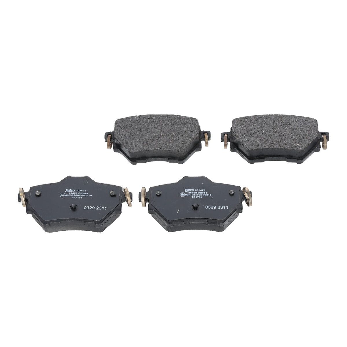Brake Pad Set, disc brake-1