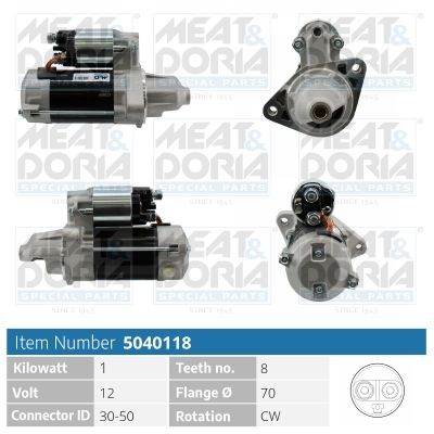 MEAT & DORIA 5040118 Starter