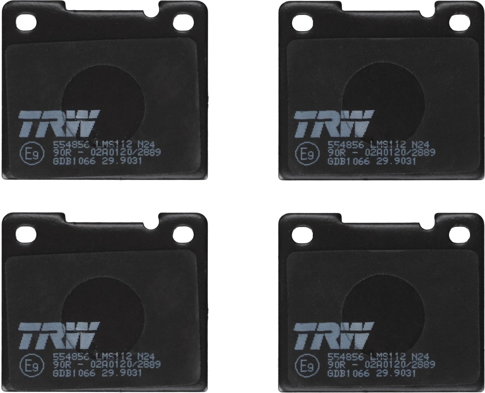 TRW GDB1066 Brake pad set, disc brake