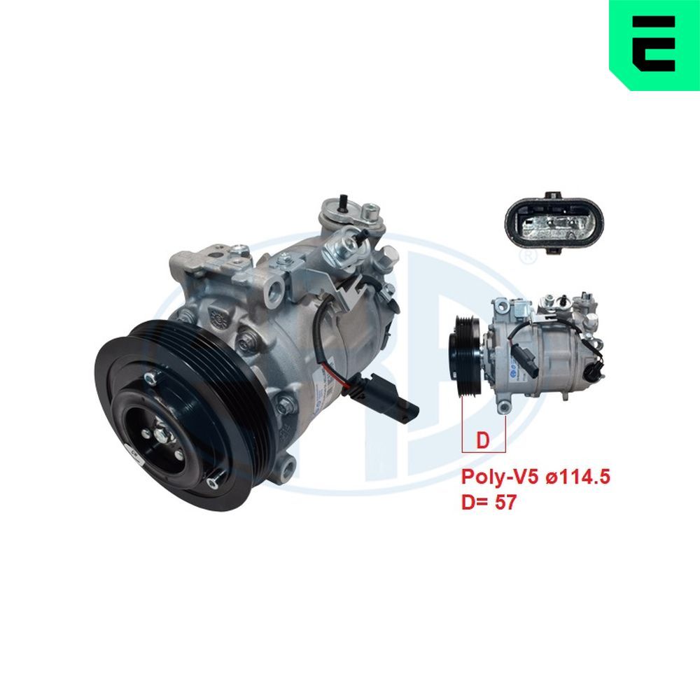 ERA 670198 Compressor, air conditioning