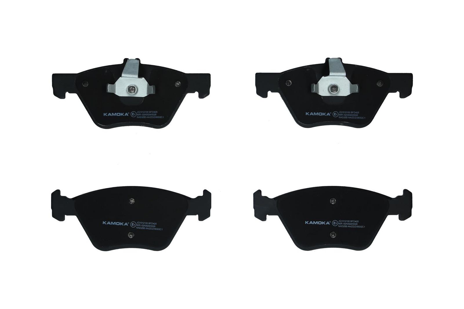 KAMOKA JQ1012100 Brake pad set, disc brake