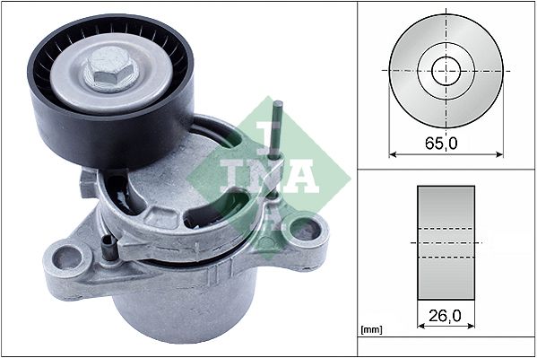 SCHAEFFLER INA 534 0627 10 Belt tensioner, v-ribbed belt