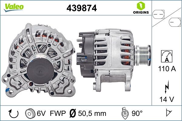 VALEO 439874 Alternator