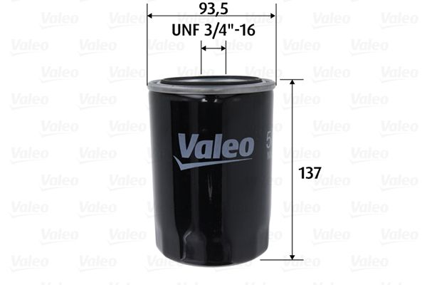 VALEO 586101 Oil filter