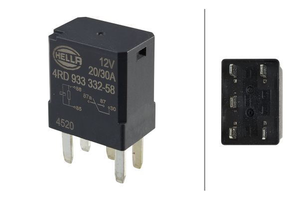 HELLA 4RD 933 332-581 Relay, main current