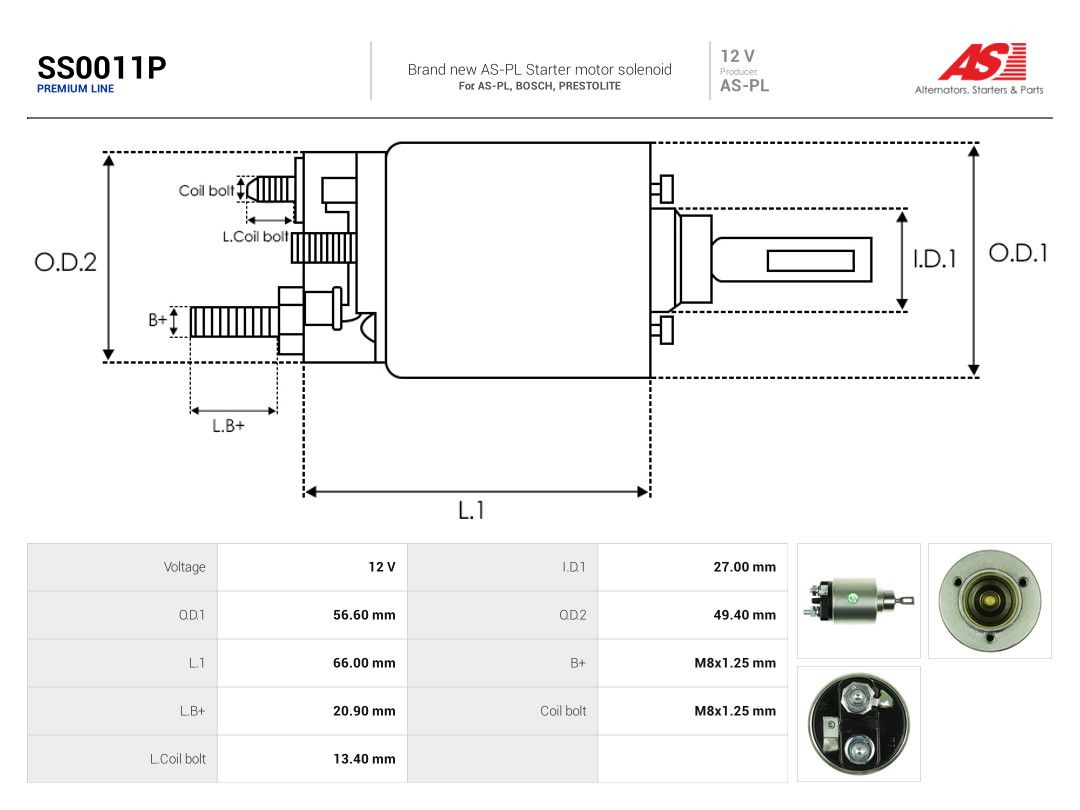 Solenoid Switch, starter-3