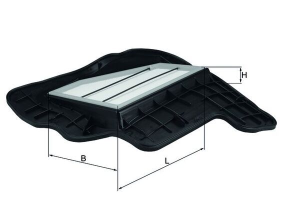 KNECHT LX 1685/5 Air filter
