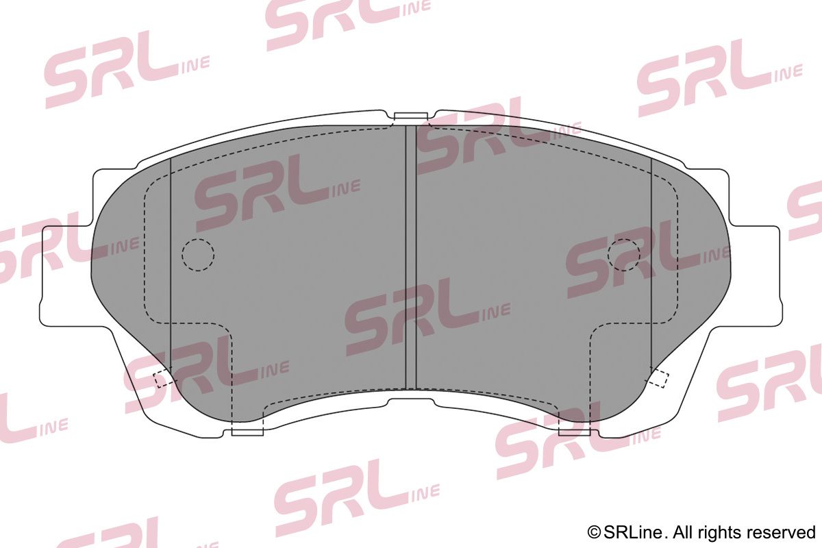SRLINE S70-0556 Brake pad set, disc brake
