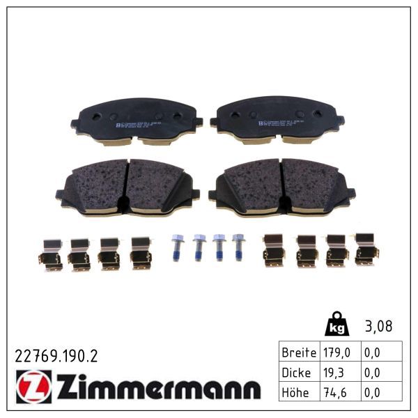 Brake Pad Set, disc brake-main