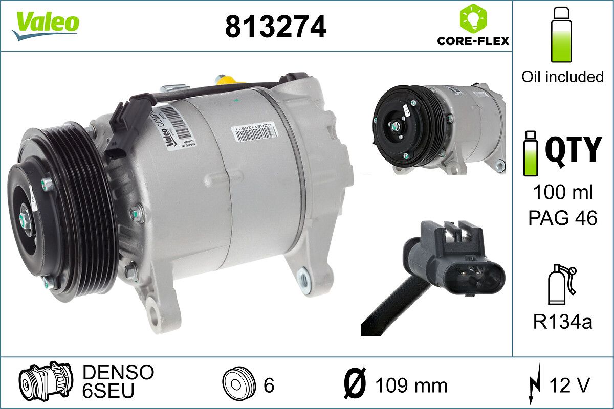Compressor, air conditioning