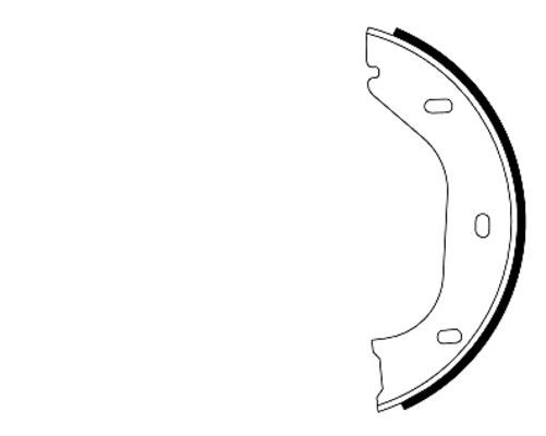 Brake Shoe Set, parking brake-1