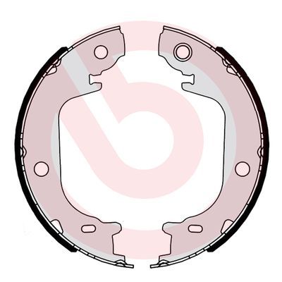Brake Shoe Set, parking brake