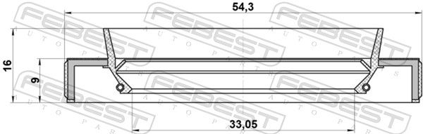 Shaft Seal, drive shaft-1
