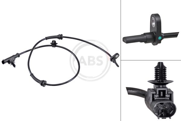 A.B.S. 30768 Sensor, wheel speed