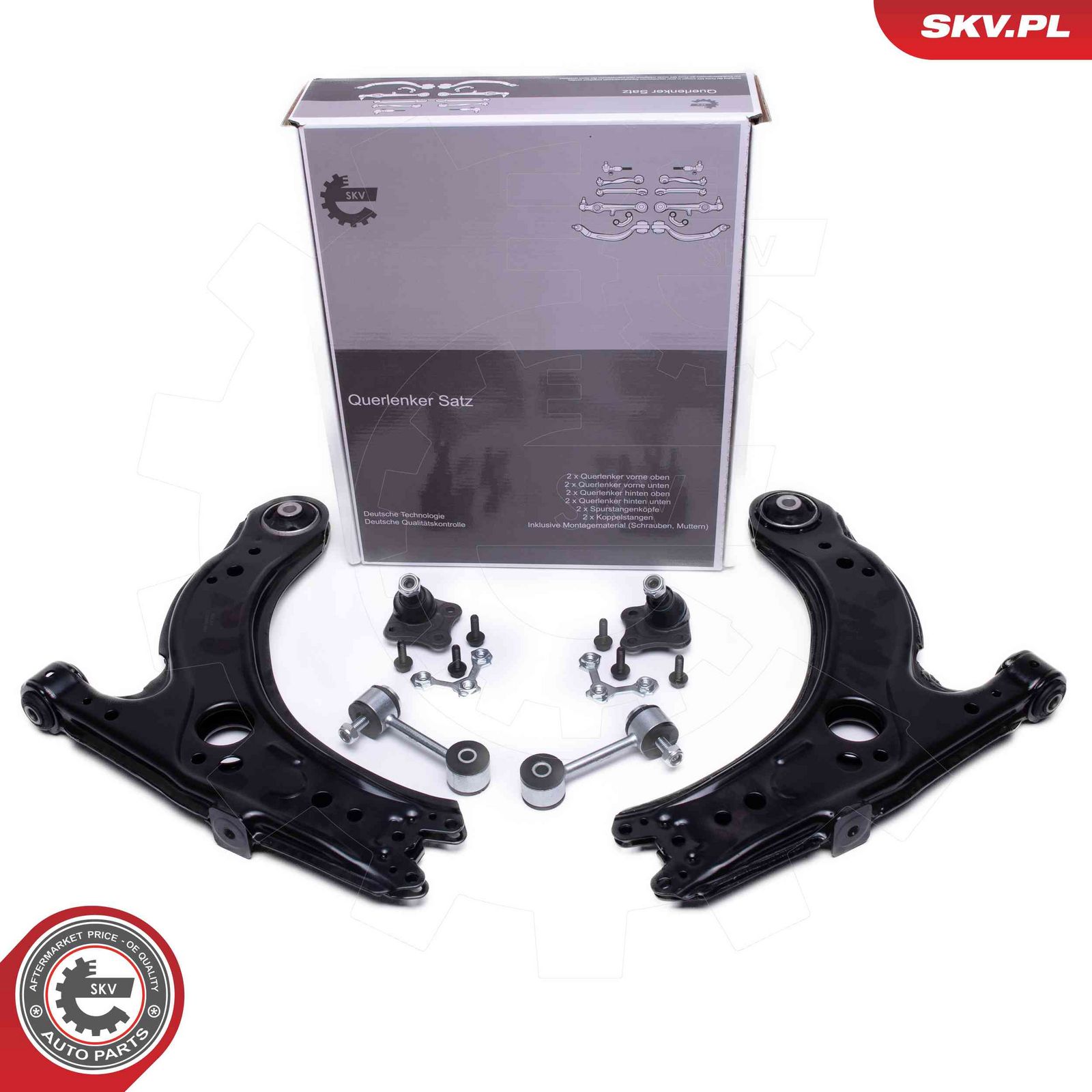Control/Trailing Arm Kit, wheel suspension-4
