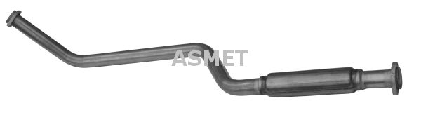 ASMET 01.027 Front muffler
