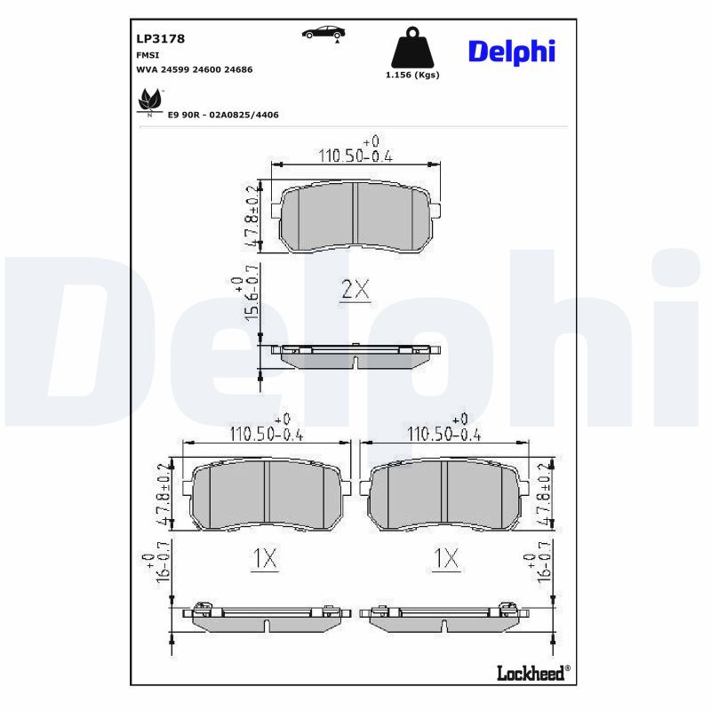 Brake Pad Set, disc brake-2