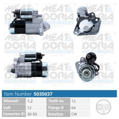 MEAT & DORIA 5035037 Starter