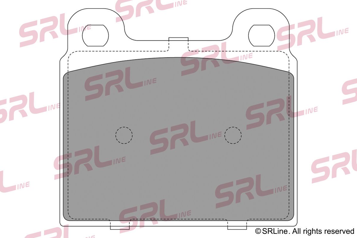 SRLINE S70-0378 Brake pad set, disc brake