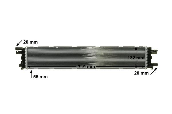 Low-temperature Cooler, charge air cooler-9