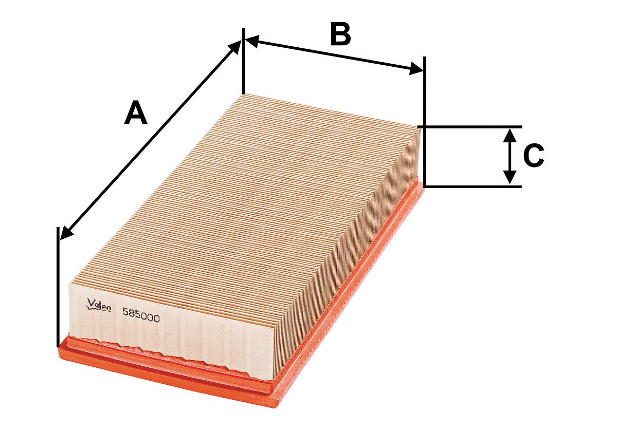 VALEO 585000 Air filter