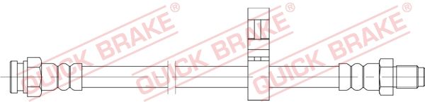 QUICK BRAKE 32.128 Brake hose