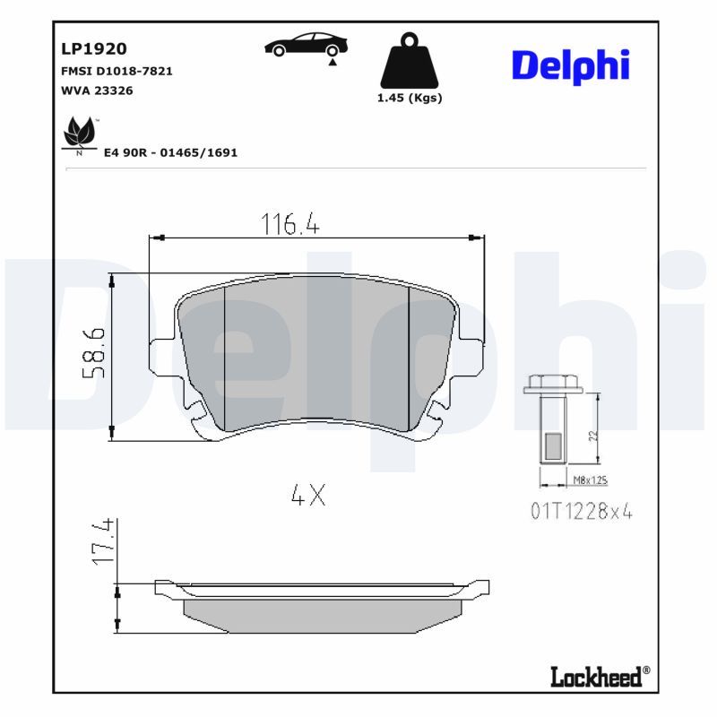 Brake Pad Set, disc brake-2