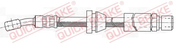 QUICK BRAKE 58.918 Brake hose