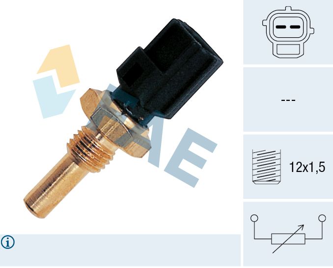 FAE 33240 Sensor, oil temperature