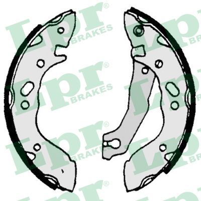 LPR 07000 Brake shoe set