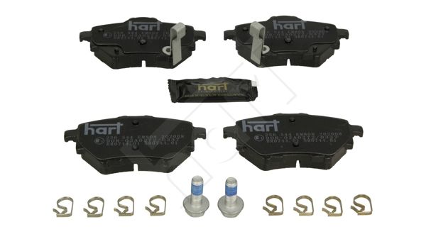 HART 256 544 Brake pad set, disc brake