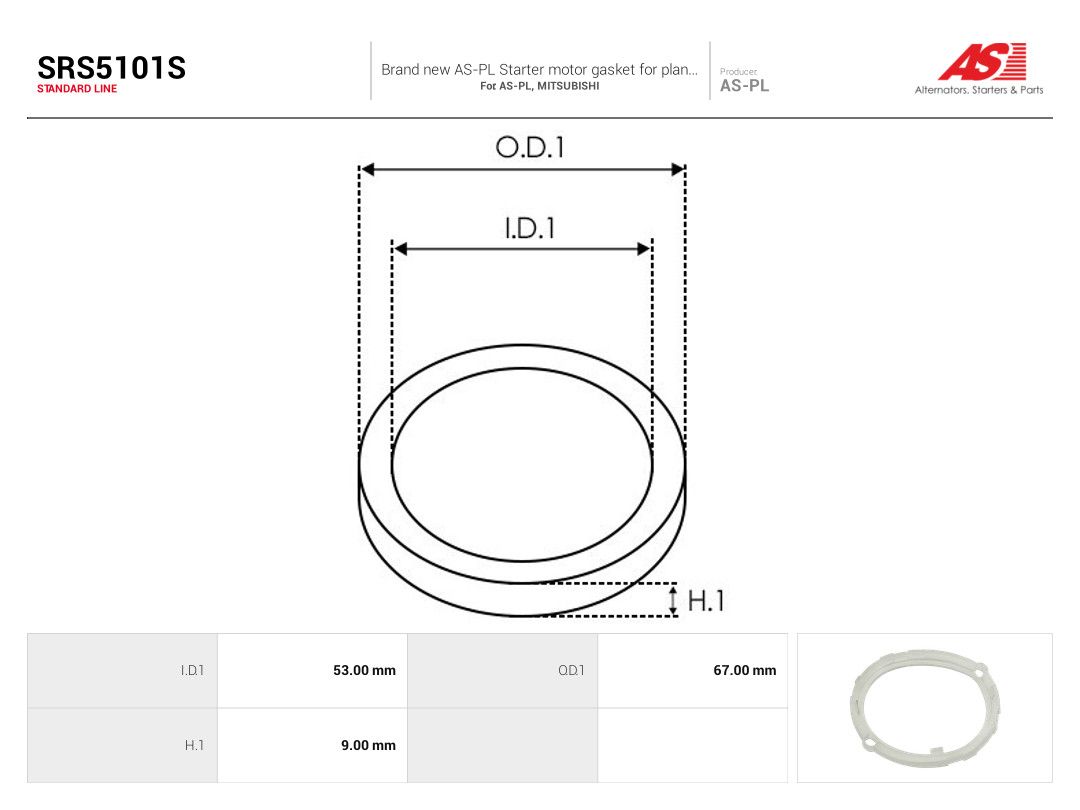 Repair Kit, starter-1