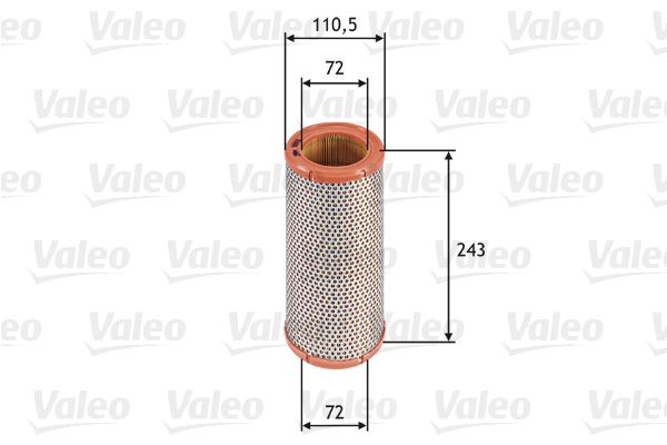 VALEO 585612 Oro filtras