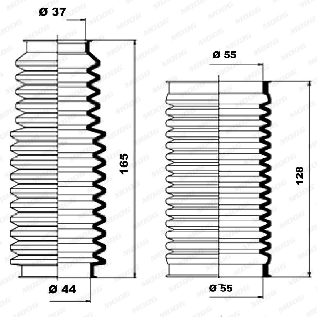 Bellow Kit, steering-1