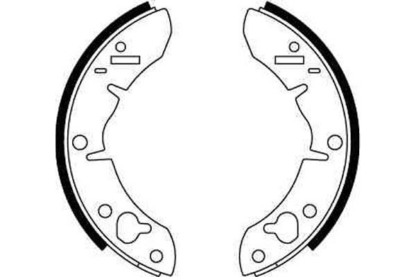 stabdžių trinkelių komplektas-1