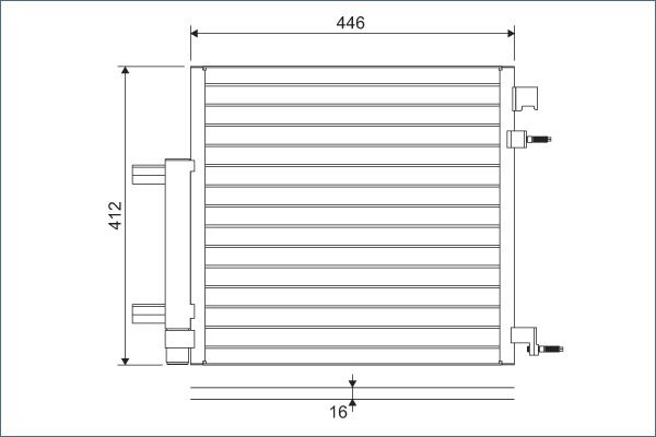Condenser, air conditioning