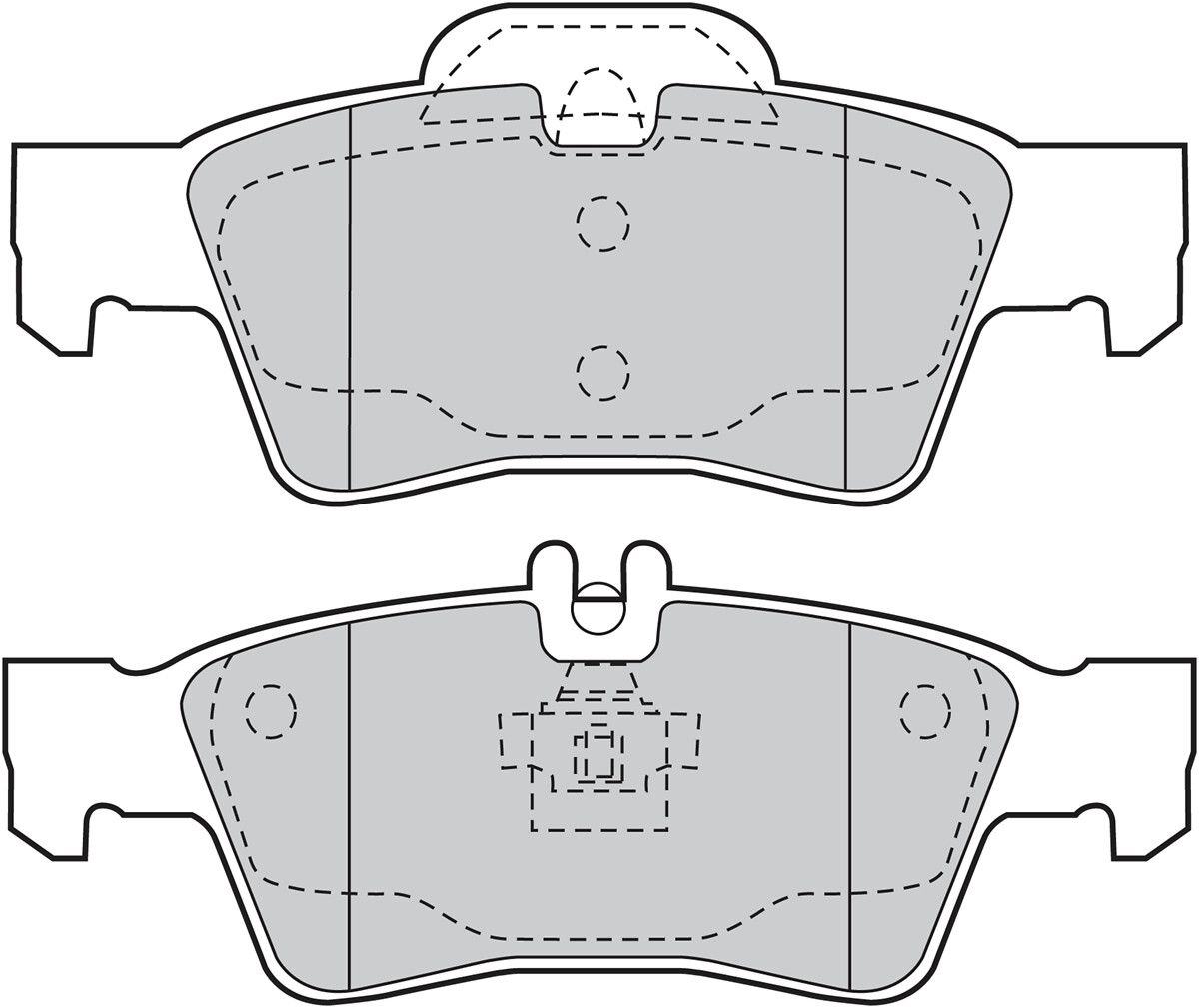Brake Pad Set, disc brake-1