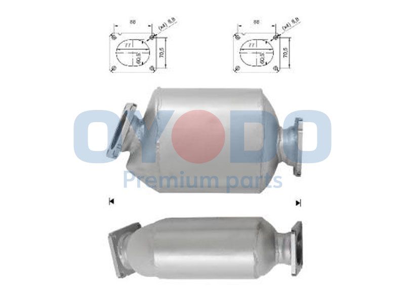 Soot/Particulate Filter, exhaust system