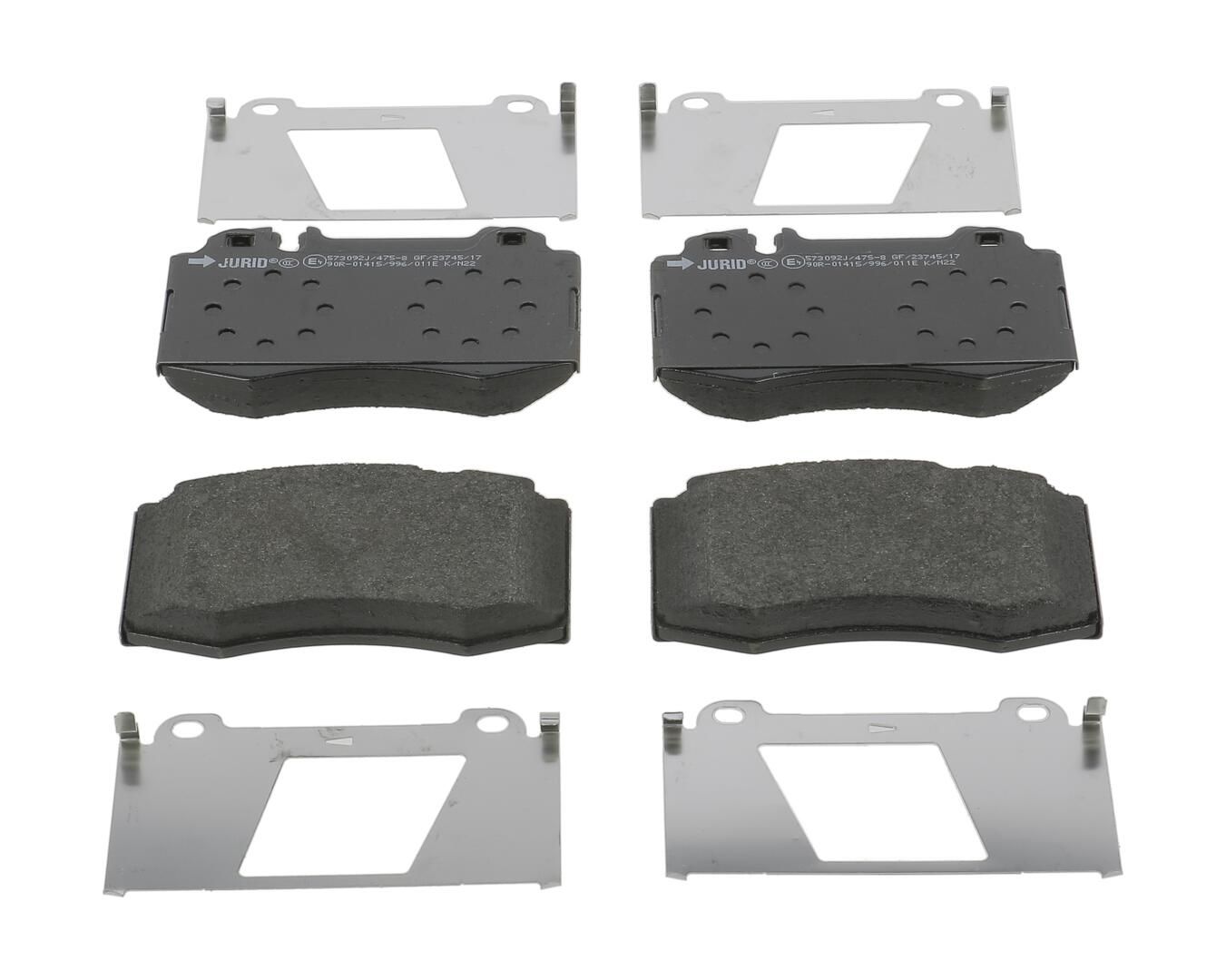 JURID 573092J Brake pad set, disc brake