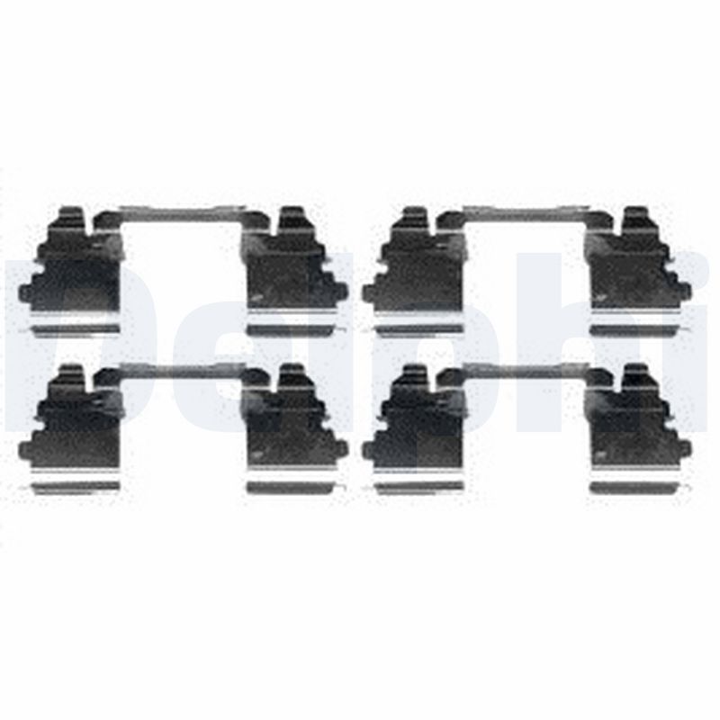 DELPHI LX0572 Accessory kit, disc brake pad