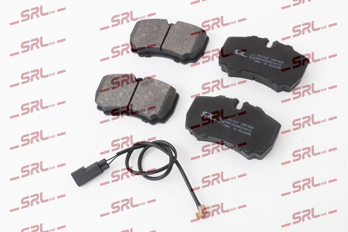 SRLINE S70-1237 Brake pad set, disc brake