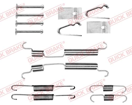 QUICK BRAKE 105-0054 Accessory kit, brake shoes