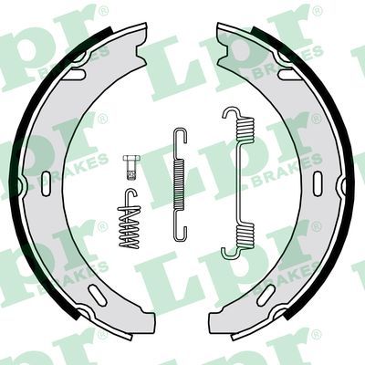LPR 04729 Brake shoe set, parking brake