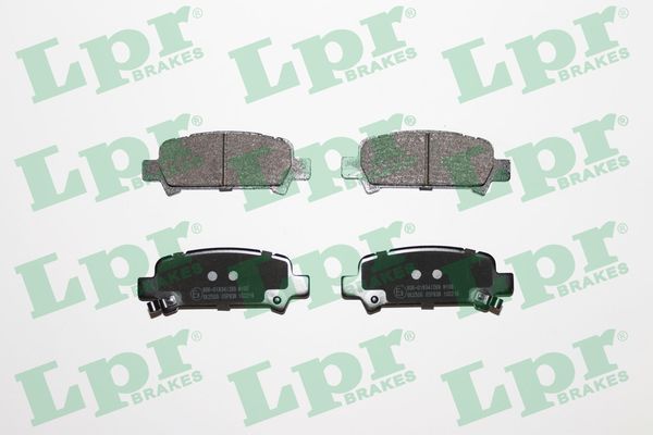 LPR 05P838 Brake pad set, disc brake
