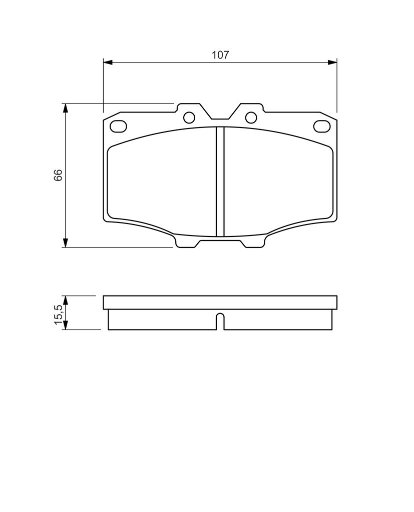Brake Pad Set, disc brake-5