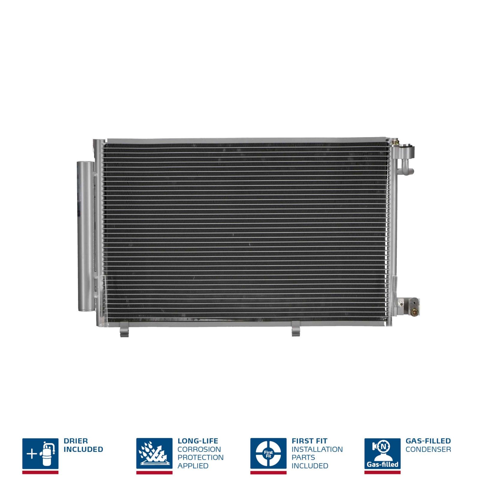 NISSENS 940108 Condenser, air conditioning