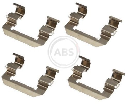 priedų komplektas, diskinių stabdžių trinkelės