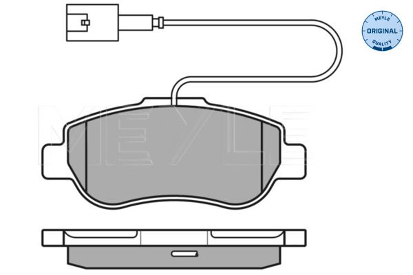 stabdžių trinkelių rinkinys, diskinis stabdys-2